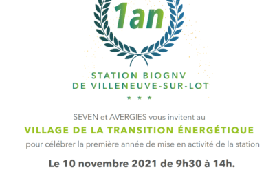 1er anniversaire de la station GNV/BioGNV de Villeneuve-sur-Lot