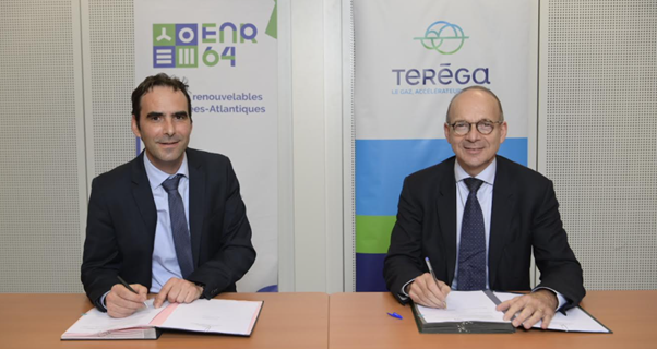 Mobilité GNV/BioGNV : Teréga et EnR 64 renforcent leur engagement et annoncent la création de la société STIRVIA